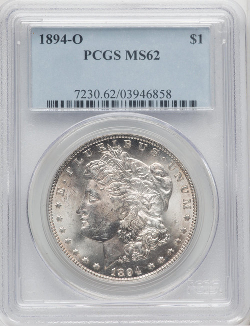 Bullionshark 1894-O Morgan Silver Dollar PCGS MS62 - 768297021 