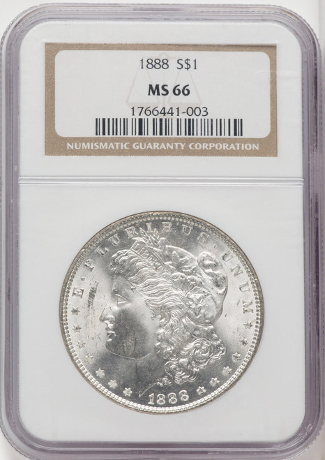  1888 Morgan Silver Dollar NGC MS66 - 767975025 