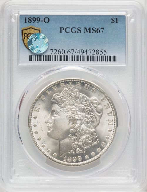  1899-O Morgan Silver Dollar PCGS MS67 - 506231093 