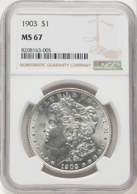  1903 Morgan Silver Dollar NGC MS67 - 769230003 