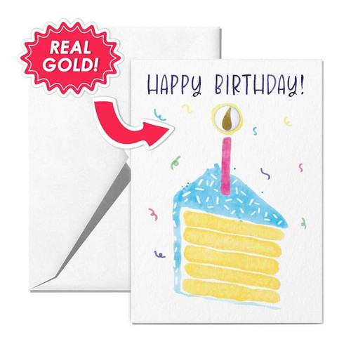 Bullionshark Happy Birthday Greeting Card  - Treasures to Remember 