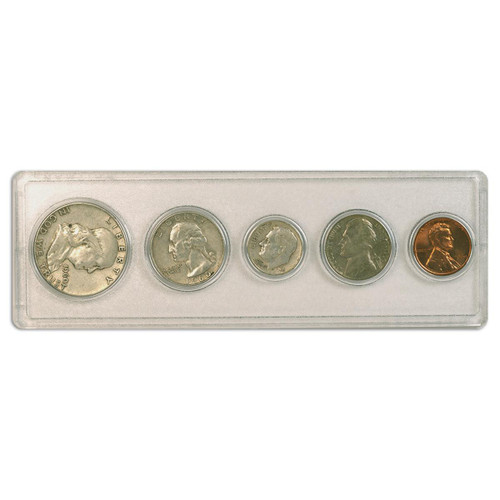 1957 Year Set 5 Coins in Very Fine or Better Condition