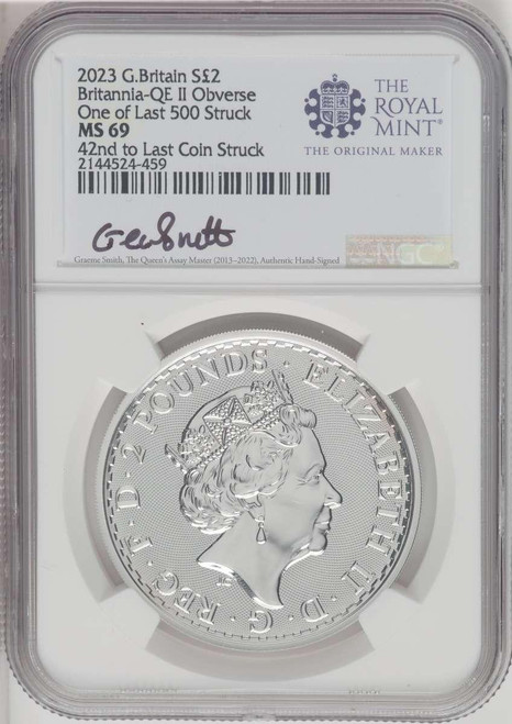 1000 MS Royal Succession Coin NGC MS69 | Rare Coins For Sale