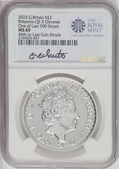 1000 MS Royal Succession Coin NGC MS69 | Rare Coins For Sale