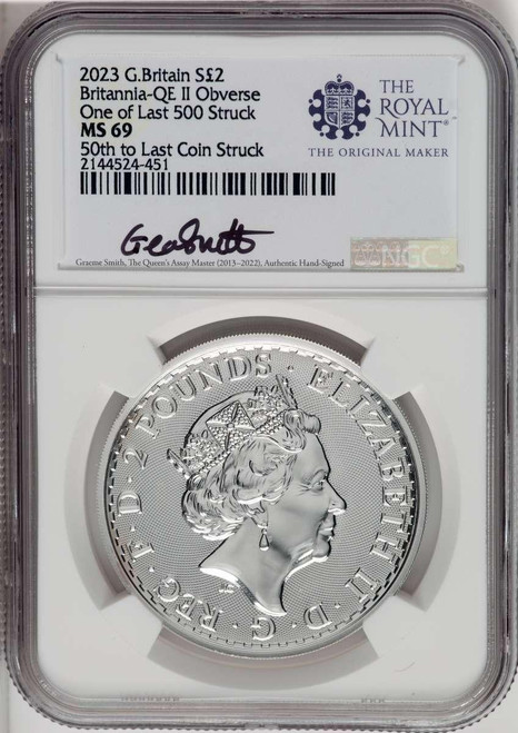 1000 MS Royal Succession Coin NGC MS69 | Rare Coins For Sale