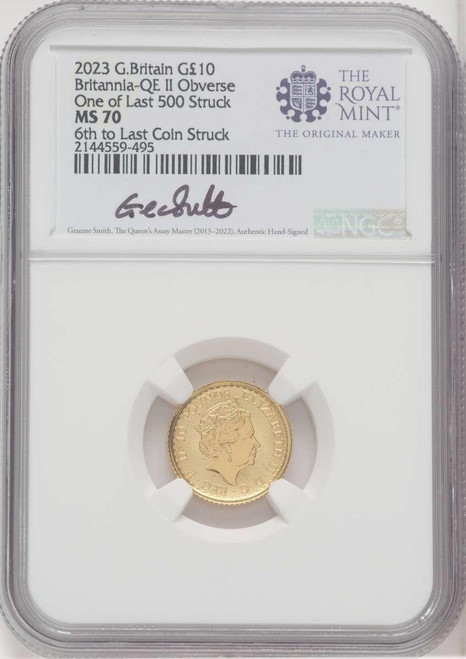 1000 MS Royal Succession Coin NGC MS70 | Rare Coins For Sale