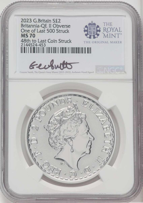 1000 MS Royal Succession Coin NGC MS70 | Rare Coins For Sale