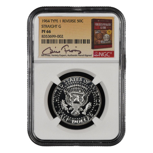 1959 Franklin Half Dollar Coin NGC MS63 Type 2 Reverse - Fivaz Signed