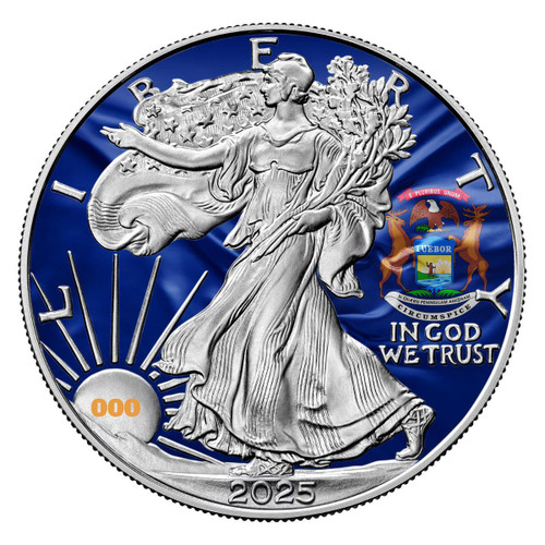  2025 Silver Eagle "Great Lakes" Michigan Edition - Limited to 199 