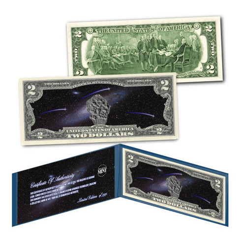 $2 Bill Comet 3I/ATLAS Two-Dollar Bill Design - Limited Edition 999