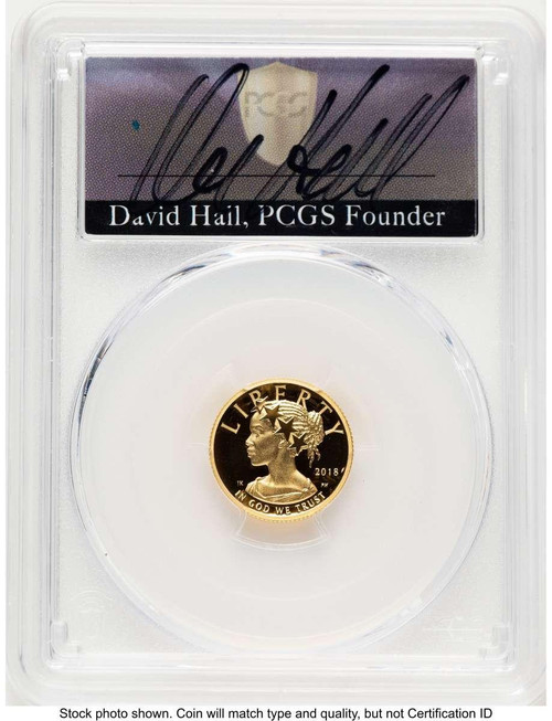 Bullionshark 2018-W $10 Gold High Relief Coin PCGS MS70 DCAM    Tenth-Ounce Gold American Liberty, WP Mint Hoard David Hall - HAT779475004  Bullionshark 2018-W $10 Gold High Relief Coin PCGS MS70 DCAM    Tenth-Ounce Gold American Liberty, WP Mint Hoard David Hall - HAT779475004
