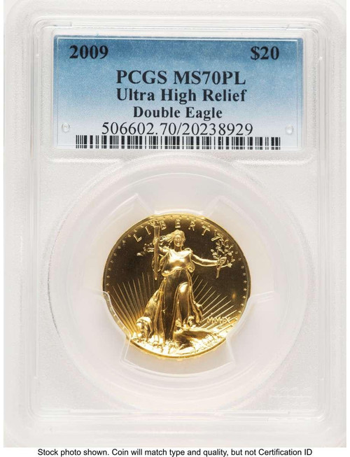 Bullionshark 2009 $20 Gold High Relief Coin PCGS MS70   One-Ounce Gold Ultra  Twenty Dollar - HAT782206006  Bullionshark 2009 $20 Gold High Relief Coin PCGS MS70   One-Ounce Gold Ultra  Twenty Dollar - HAT782206006