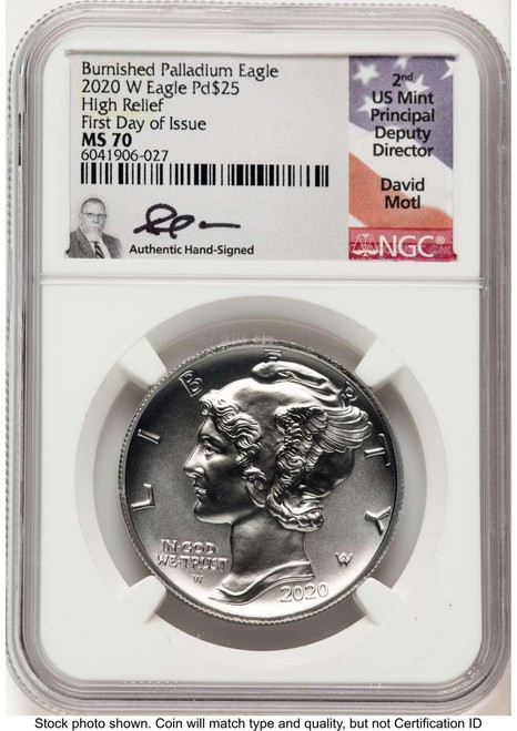 Bullionshark 2020-W $25 Palladium Eagle Coin NGC MS70 - HAT776452002  Bullionshark 2020-W $25 Palladium Eagle Coin NGC MS70 - HAT776452002