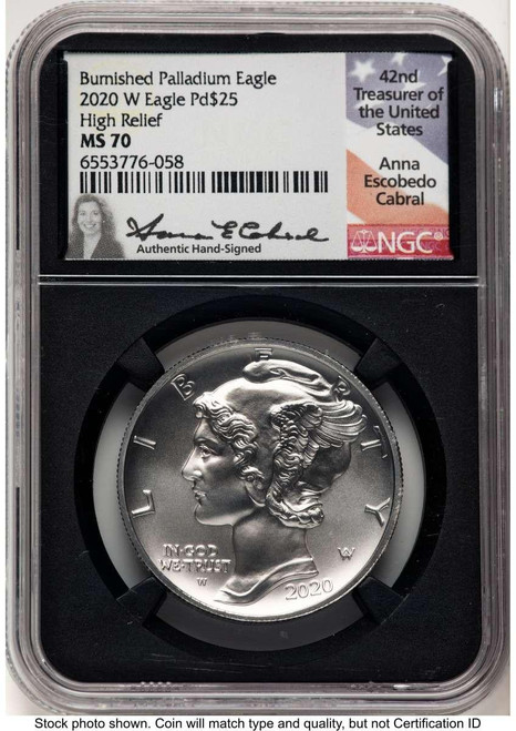 Bullionshark 2020-W $25 Palladium Eagle Coin NGC MS70 - HAT778565008  Bullionshark 2020-W $25 Palladium Eagle Coin NGC MS70 - HAT778565008