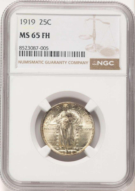 Bullionshark 1919 25C Standing Liberty Quarter Coin NGC MS65 - HAT779788009  Bullionshark 1919 25C Standing Liberty Quarter Coin NGC MS65 - HAT779788009