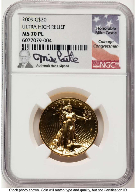 Bullionshark 2009 $20 Gold High Relief Coin NGC MS70   One-Ounce Gold Ultra  Twenty Dollar - HAT782493004  Bullionshark 2009 $20 Gold High Relief Coin NGC MS70   One-Ounce Gold Ultra  Twenty Dollar - HAT782493004