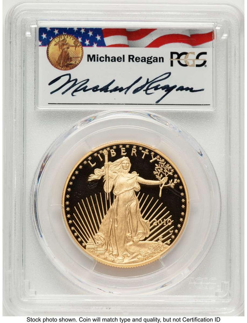 Bullionshark 2010-W S$1 Proof American Silver Eagle Coin PCGS PR70 DCAM - HAT785554020 