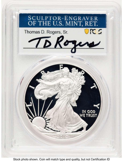 Bullionshark 2010-W S$1 Proof American Silver Eagle Coin PCGS PR70 DCAM - HAT781017277 