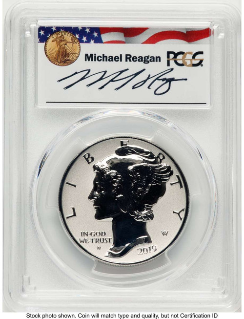 2019-W $25 Reverse Proof Palladium Eagle Coin PCGS rev PR70   One-Ounce coin front image