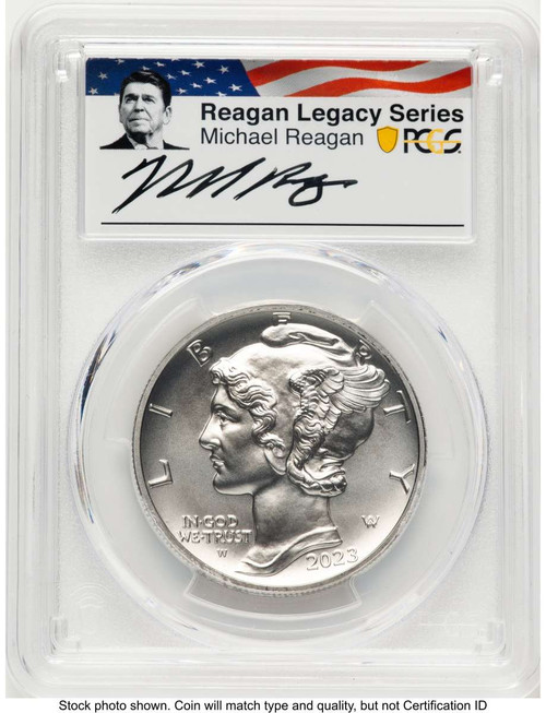 2023-W $25 Burnished Palladium Eagle Coin PCGS MS70 coin front image
