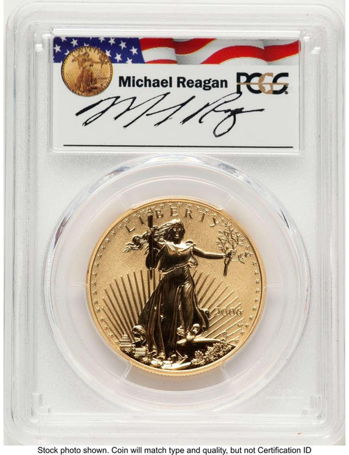 Bullionshark 2006-W $50 Reverse Proof 1 oz American Gold Eagle Coin PCGS rev PR70 - 20th Anniversary - HAT788651002 