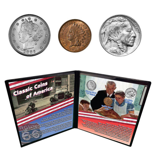  Classic Coins of America Album 