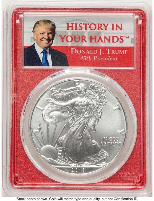 Bullionshark 2018 S$1 American Silver Eagle Coin PCGS MS70 - HAT779203003 