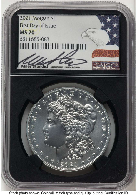 1000 MS Modern Bullion Coin NGC MS70 coin front image