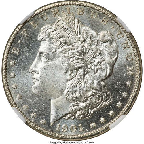 Bullionshark 1901-O S$1 Morgan Silver Dollar Coin NGC MS67  + - HAT791027045 