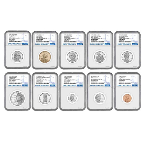  2026 Semiquincentennial Silver Proof Set NGC GEM Proof Early Releases 