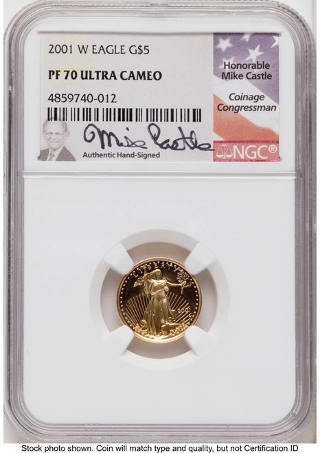 1000 MS Proof Modern Bullion Coin NGC PF70 coin front image