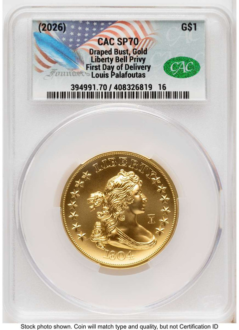 Bullionshark 1000 MS Modern Bullion Coin CACG MS70 - HAT790637039 