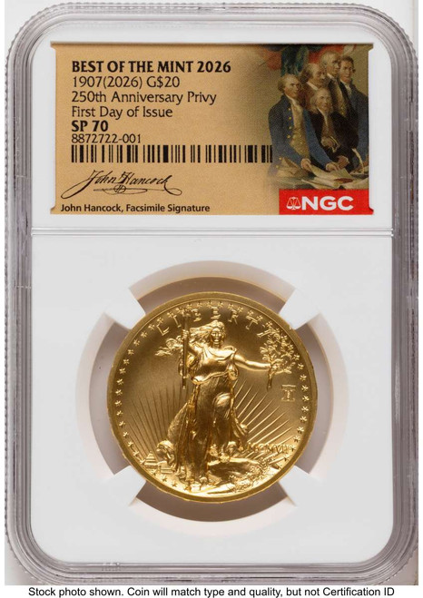 1000 MS Modern Bullion Coin NGC MS70 coin front image