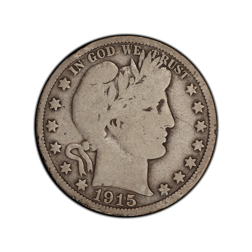 Bullionshark 1892-1915 Barber Half Dollar - Circulated