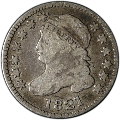Bullion shark 1809-1837 Capped Bust Dime - The First Dime