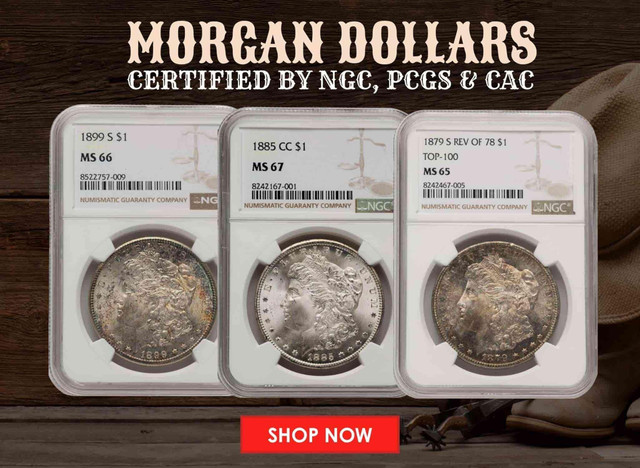 certified morgan dollars