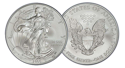 Mint State Silver Eagles