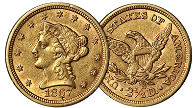 $2.5 Gold Liberties