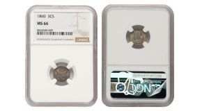 Certified Three Cent Nickels