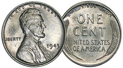 1943 Steel Pennies