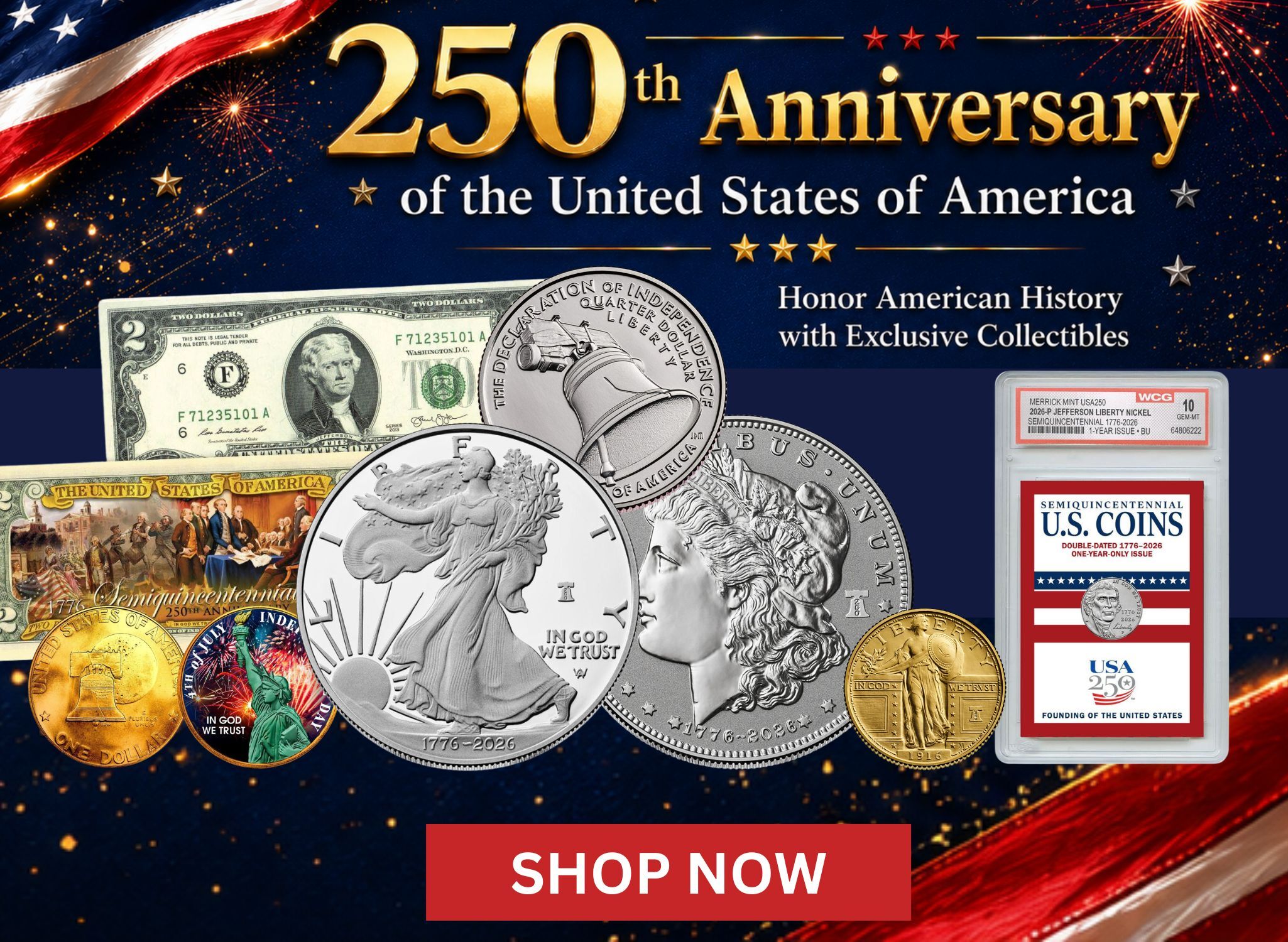 America 250 Anniversary Collectibles