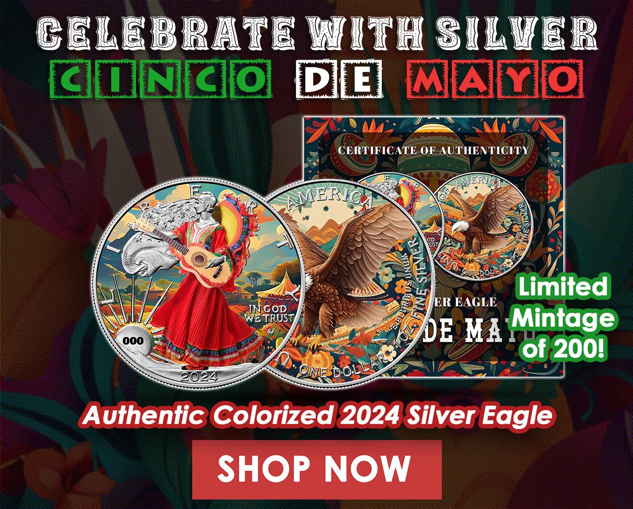 buy colorized silver eagles online