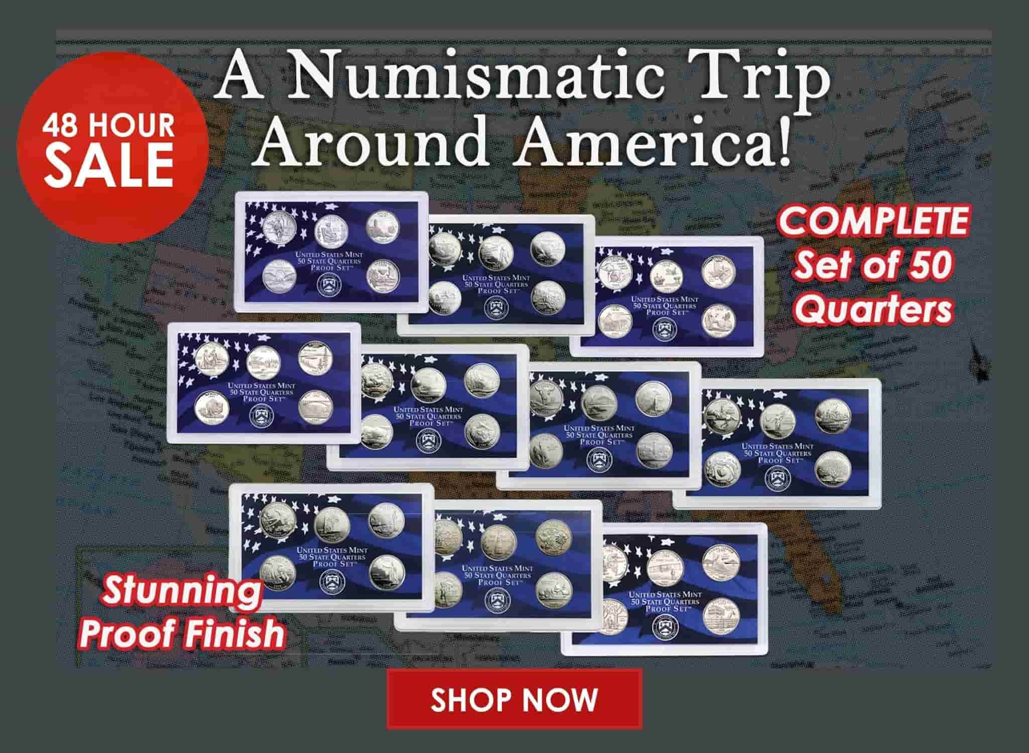 1999-2008 State Quarter Proof Collection