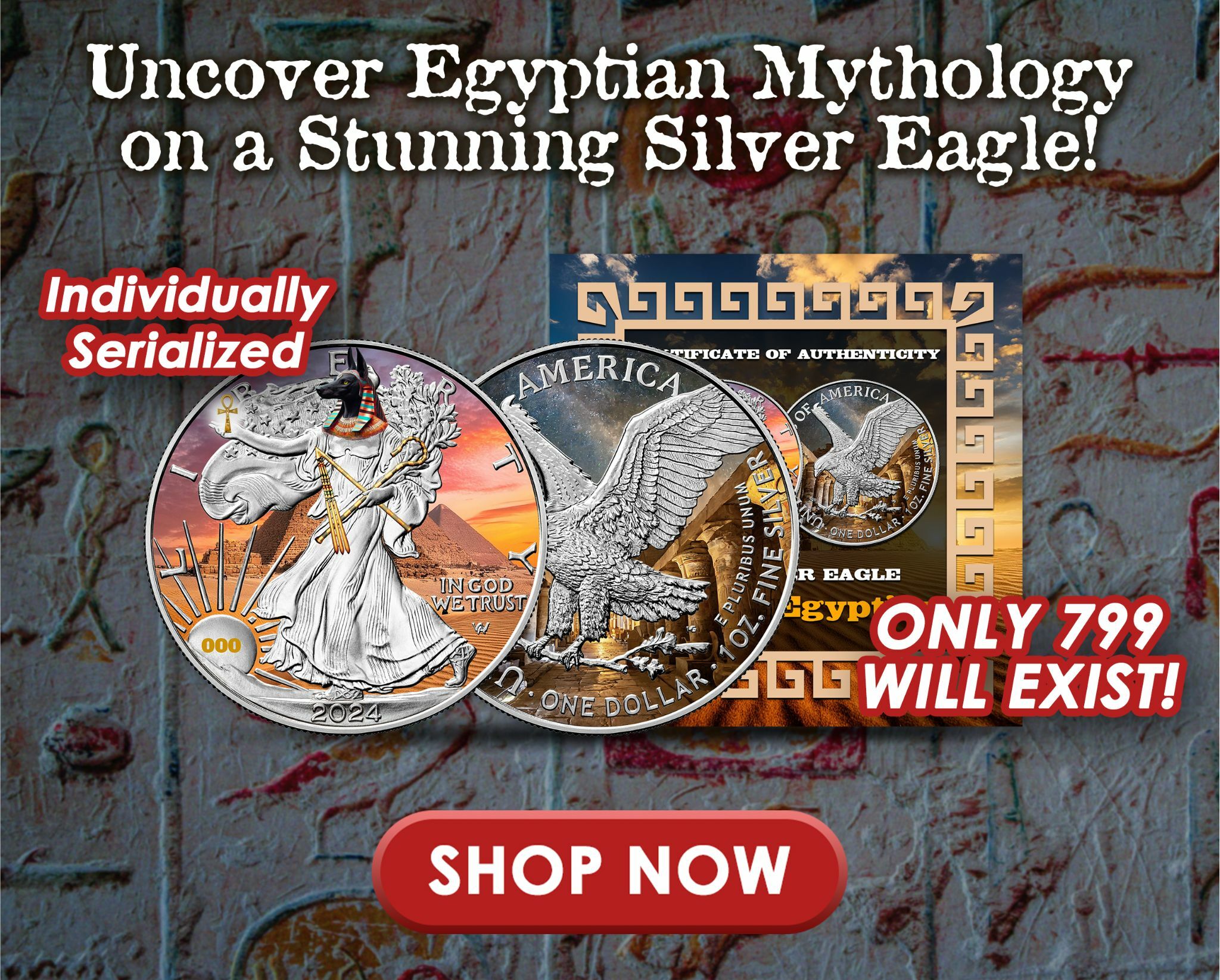 buy colorized silver eagle online