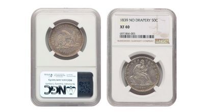 Certified Seated Liberty Half Dollars