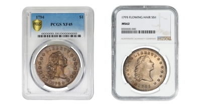 Certified Flowing Hair Dollars