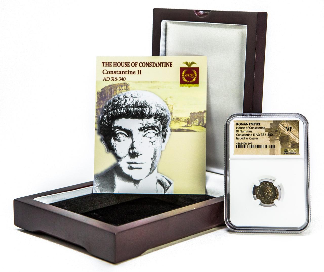 Roman Coins For Sale: Roman AE of Constantine II Coin (AD 316-340)