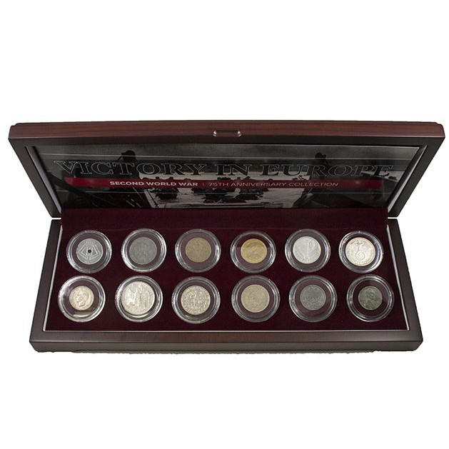 コレクション LAST EUROPEAN COINS ES 1975 The Last Coins of Europe 12 Coins Set Uncirculated