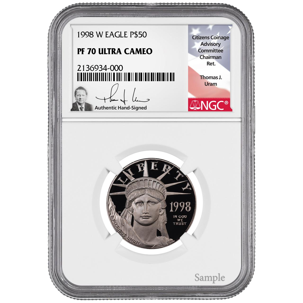 1998 American Eagle Platinum Proof 4枚セット Buy 1998-W 4-Coin Proof American Platinum Eagle Set (w/Box
