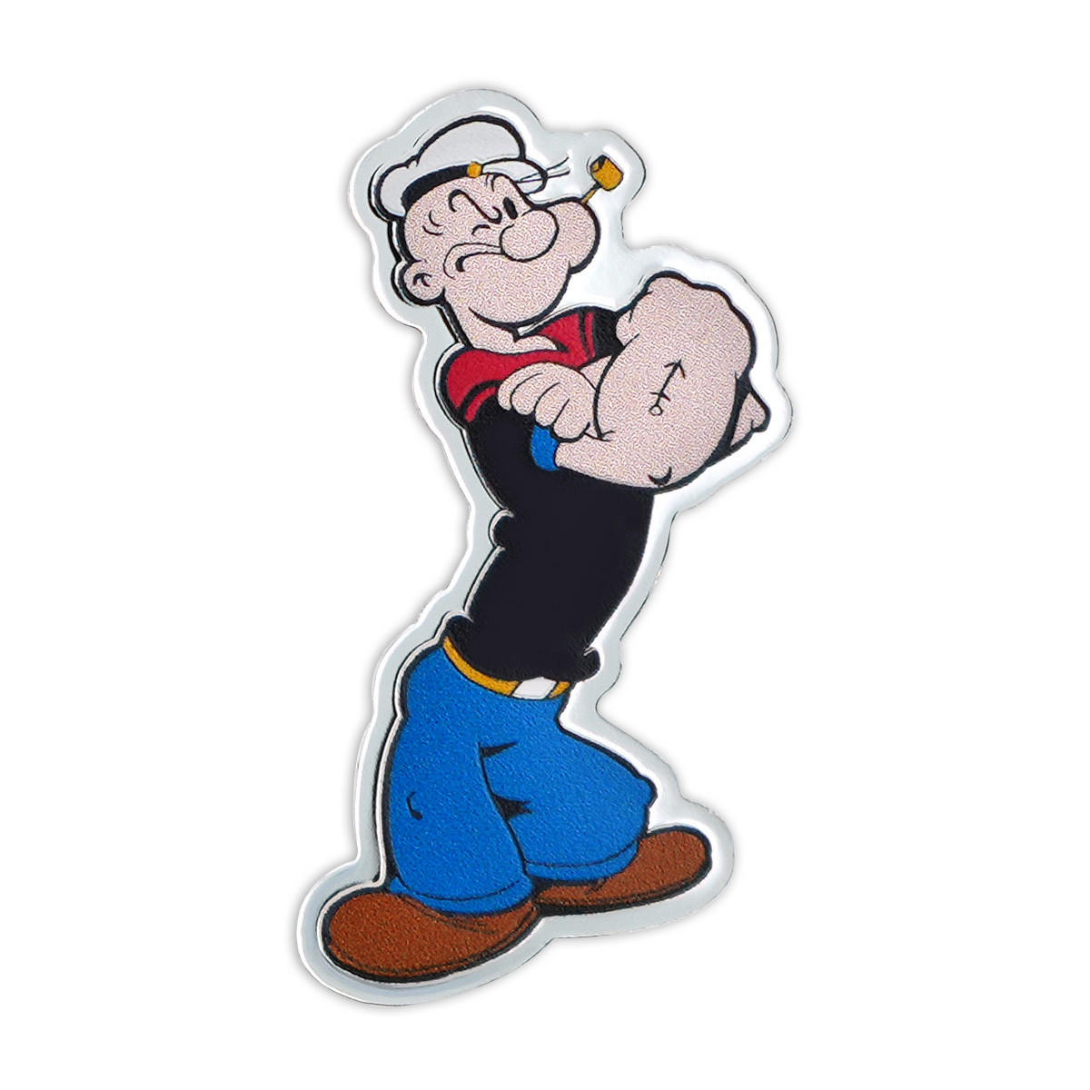 2023 1 oz Silver Samoa Popeye in Display - 1 of 500